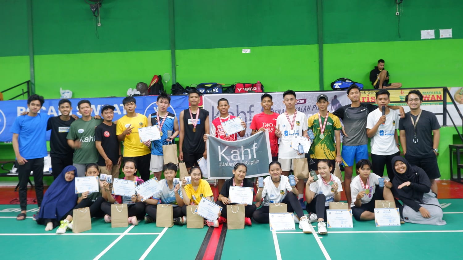Kahf Dukung PB Batra Bootchamp, Diikuti Atlet Muda Dari 12 Klub Badminton