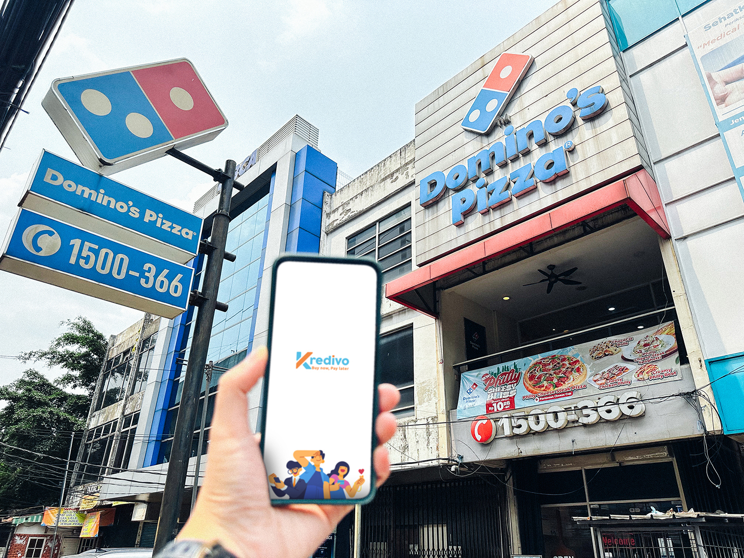 Terus Perluas Jaringan Merchant Offline, Kredivo Gandeng Domino’s Pizza dan Mitra10