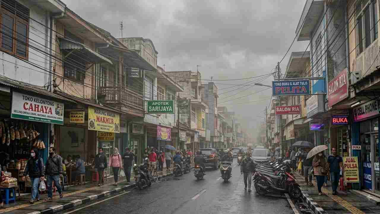 Prakiraan Cuaca Sumsel 12 Agustus 2026: Waspada! Udara Kabur Mengintai 3 Kota Ini