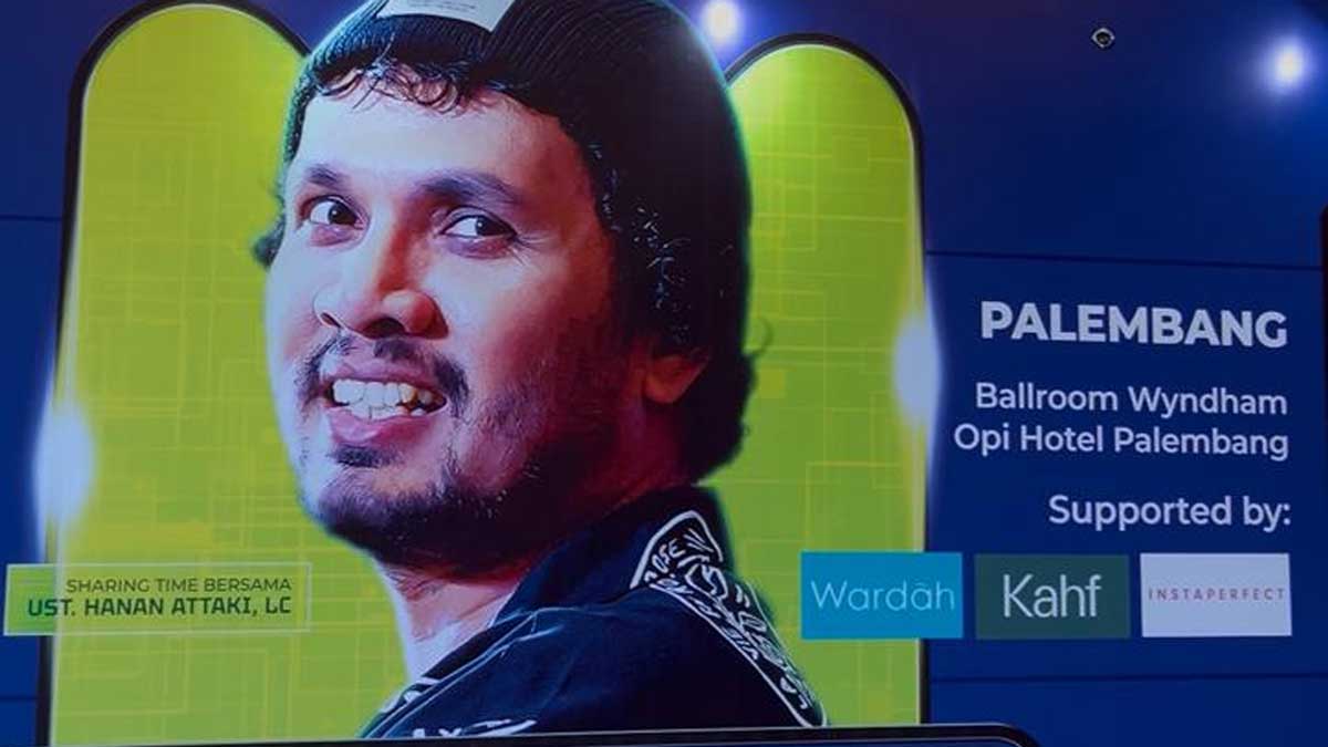 Kahf Dukung Kajian Akbar Ustadz Hanan Attaki di Palembang, 'Rahasia Merubah Takdir'