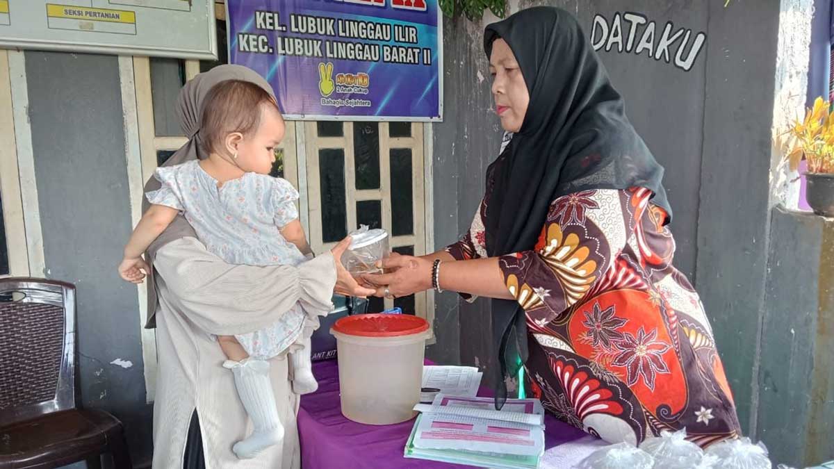 Pertamina Tekan Angka Stunting di Lubuklinggau Melalui Program Posyandu Sehat Berdaya