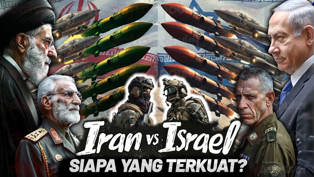 Iran vs Israel Bagaimana Perbandingan Kekuatan Senjata Dua Musuh Bebuyutan Ini Siapa yang Terkuat? Part 1