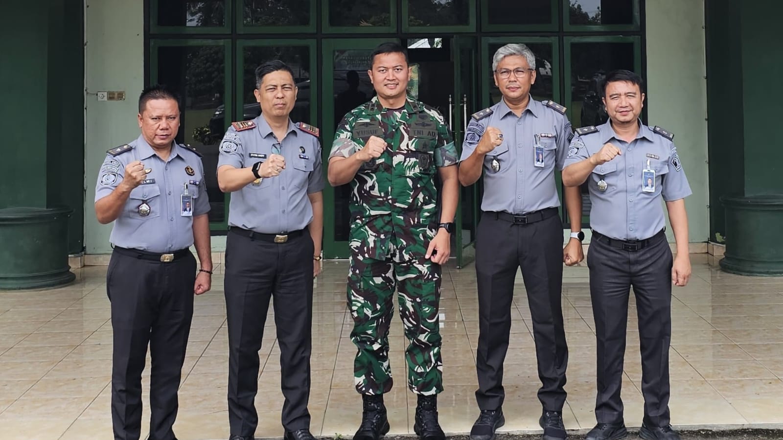 Perkuat Sinergitas dan Jalin Silaturahmi, Karutan Baturaja Kunjungi Dandim 0403/OKU