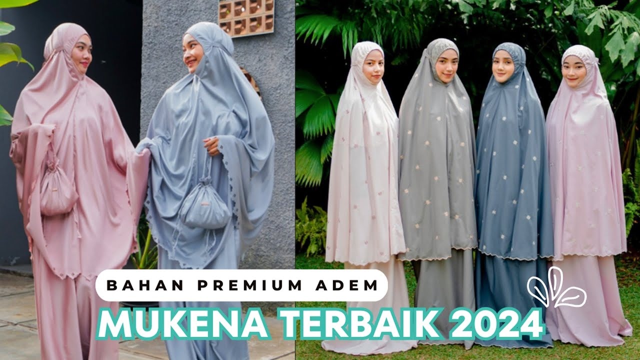 6 Mukena Kualitas Premium, Bahan Adem Bikin Betah Ibadah Saat Ramadan