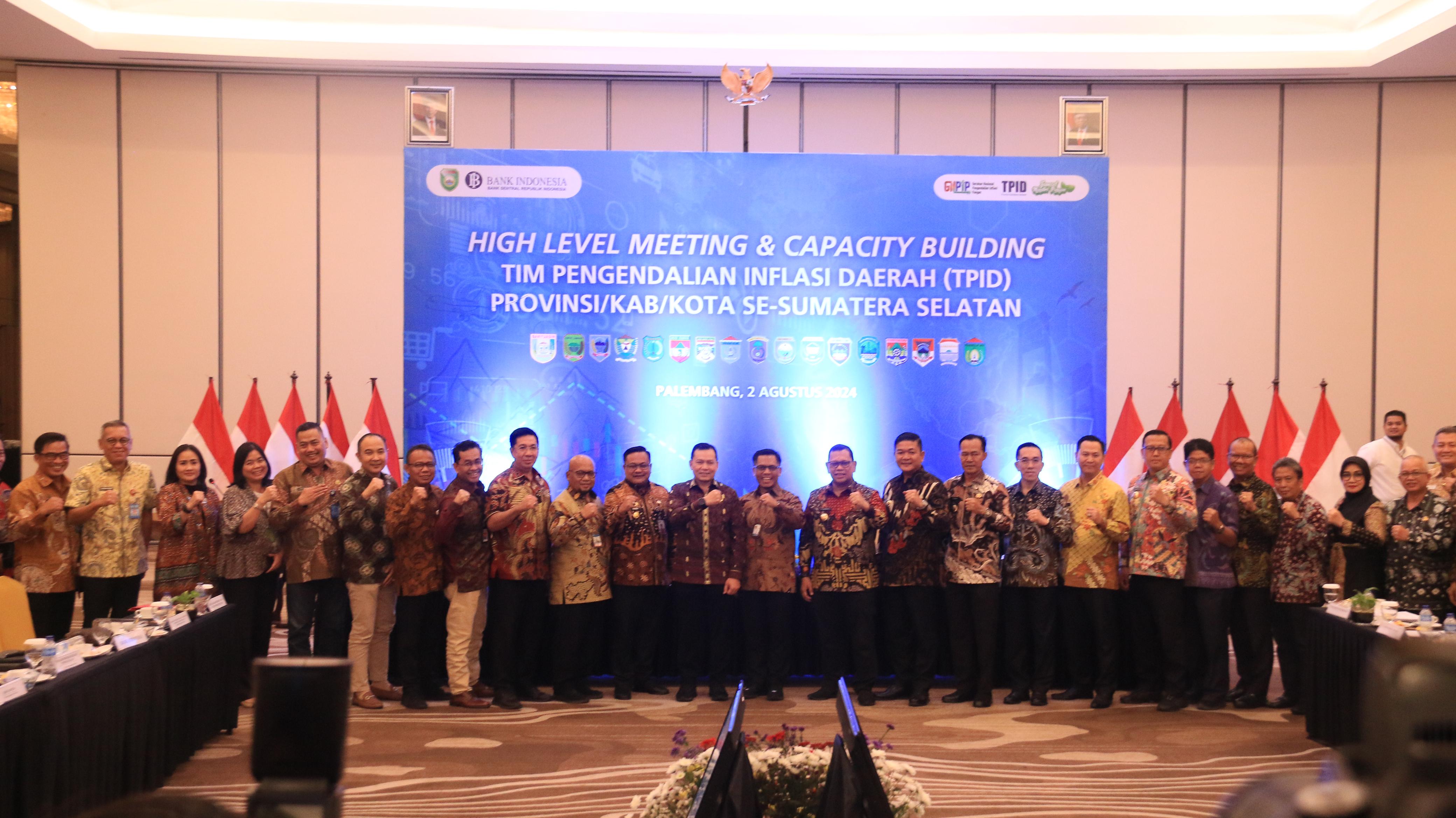 HLM Pengendalian Inflasi, Ini 5 Arahan Pj Gubernur Sumsel Kepada Tim TPID Sumsel