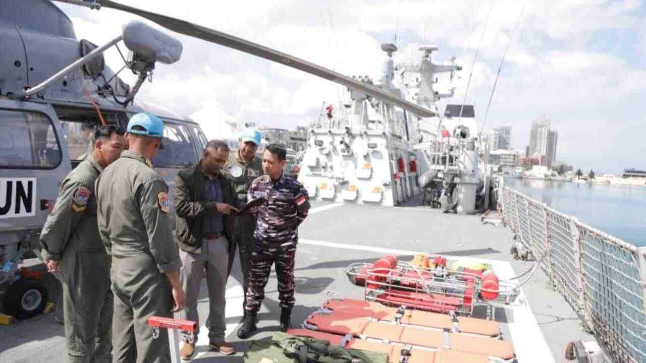 Mantap! Heli HS-1306 TNI AL Kembali Penuhi Syarat Misi PBB di Lebanon