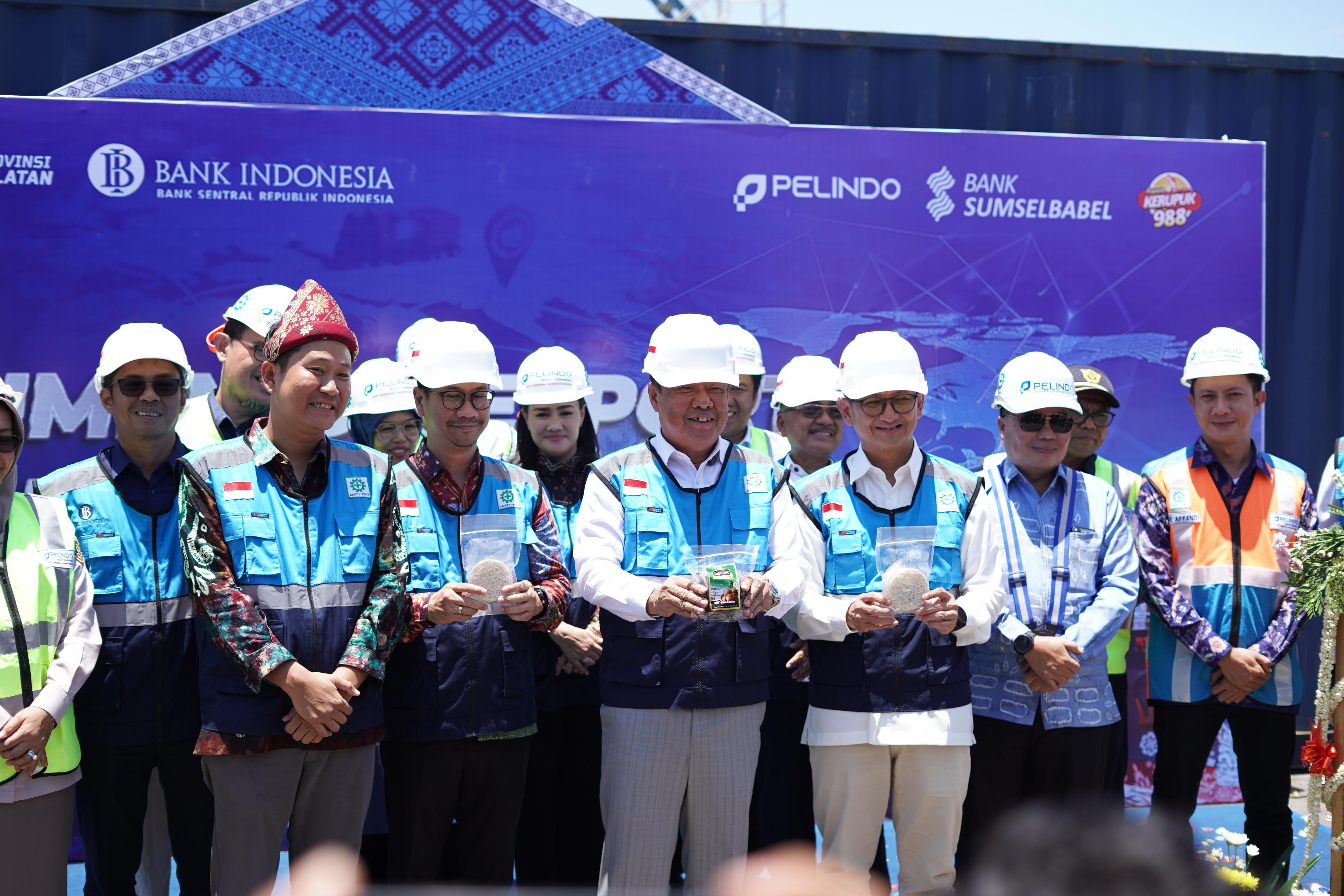 Ekspor Perdana Kerupuk dan Gula Aren Bukti UMKM Sumsel Siap Bersaing di Pasar Global