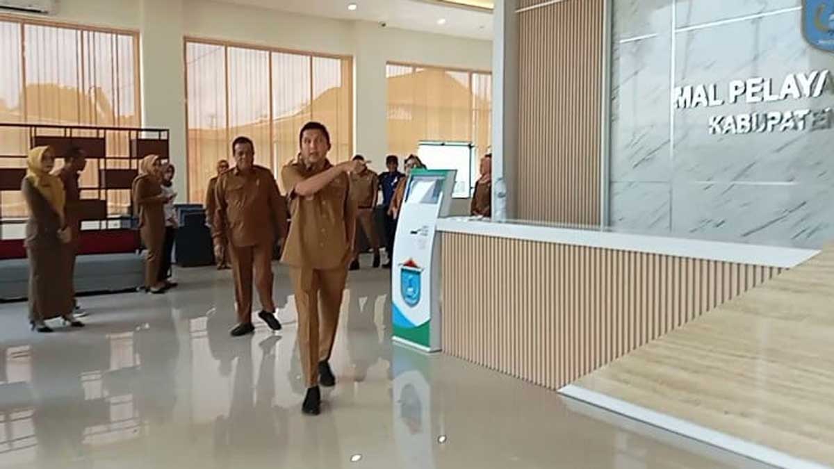 Tinjau Gedung Mal Pelayanan Publik, Bupati Panca Sampaikan Ini