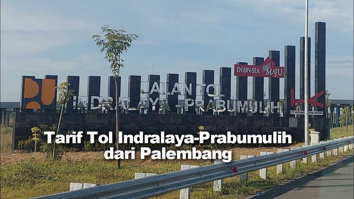 Mulai Hari Ini, Jalan Tol Inderalaya-Prabumulih resmi Berbayar, Segini Tarifnya Jika dari Palembang 