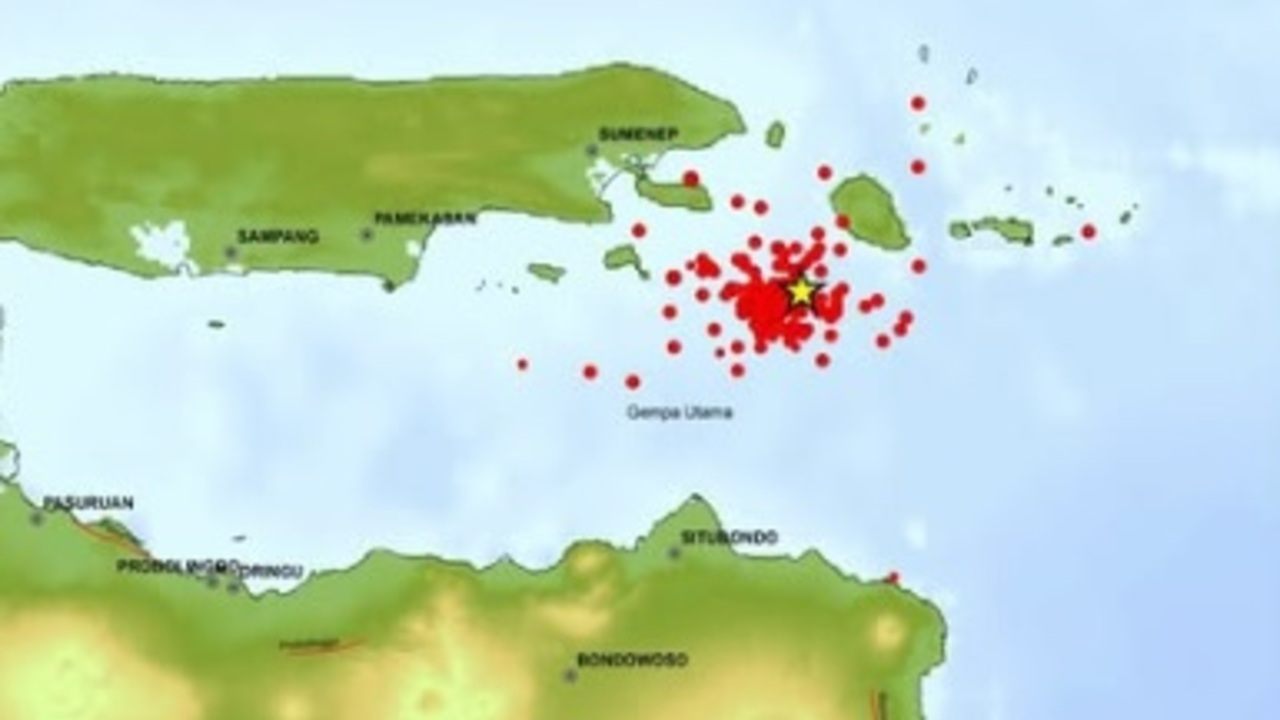 Pasca Gempa Kuat Magnitudo 6.0 Guncang Sumenep-Sapudi, Gempa Susulan Masih Terus Terjadi  