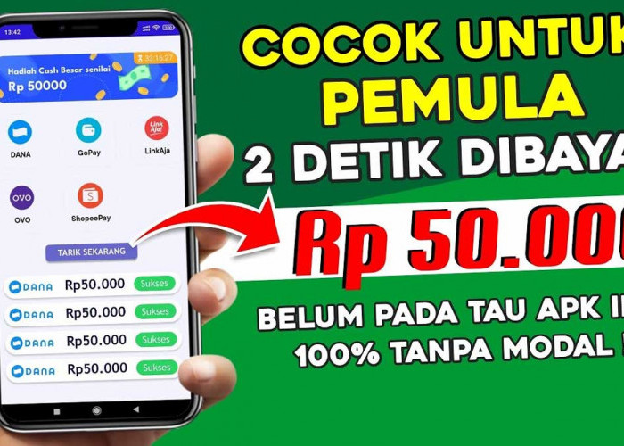 Gak Pake Ribet, Dapetin Saldo DANA Rp200.000 Lewat Aplikasi Penghasil Uang Ini, Terbukti Membayar Lho!