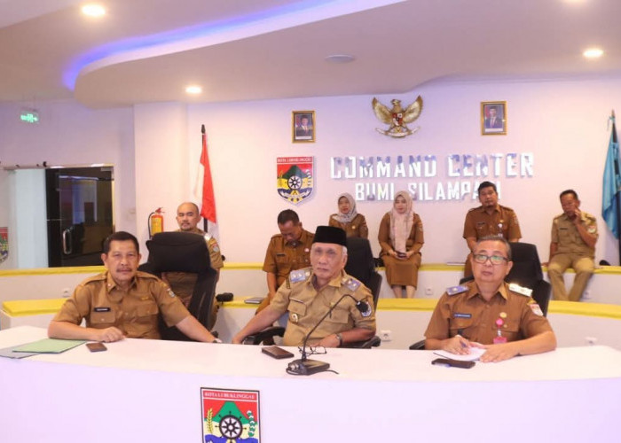 Pemkot Lubuklinggau Ikuti Zoom Meeting Rakor Pengendalian Inflasi 2025