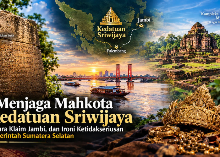 Mahkota Sriwijaya Terancam Dicuri Jambi, Budayawan Semprot Pemprov Sumsel yang Cuma Tidur Nyenyak!