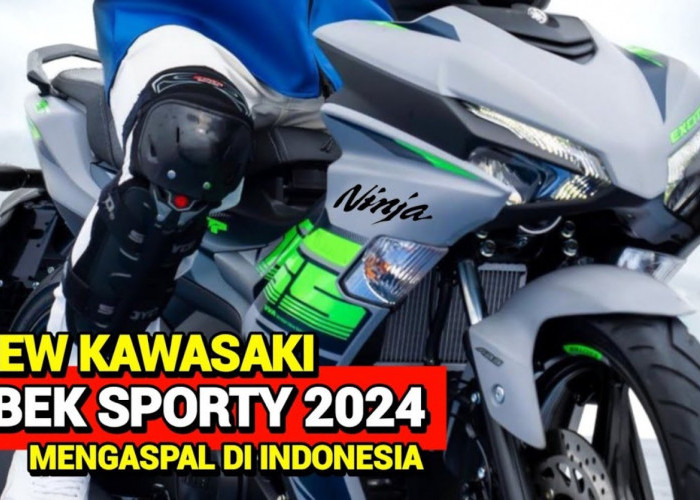 Motor Bebek Sporty New Kawasaki 2024, Siap Mengaspal di Indonesia!