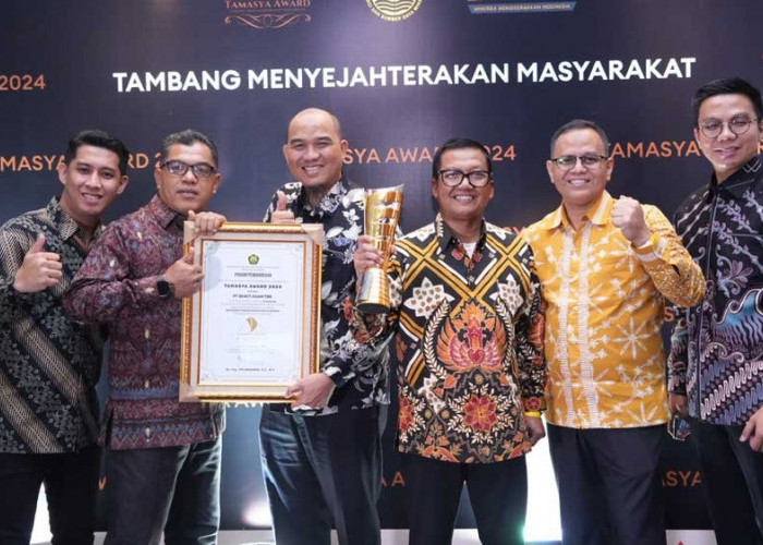 Terus Berdayakan Masyarakat, Bukit Asam Dianugerahi Tamasya Award oleh Kementerian ESDM