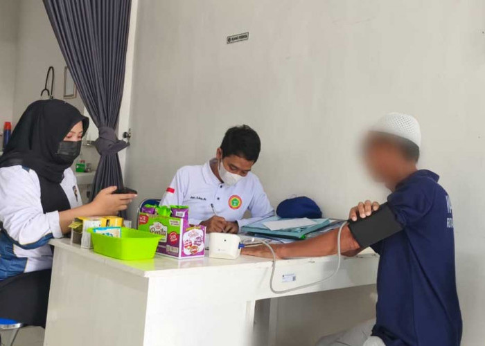 Kesehatan Warga Binaan Lansia Jadi Prioritas, Rutan Baturaja Perketat Pemantauan Medis Rutin