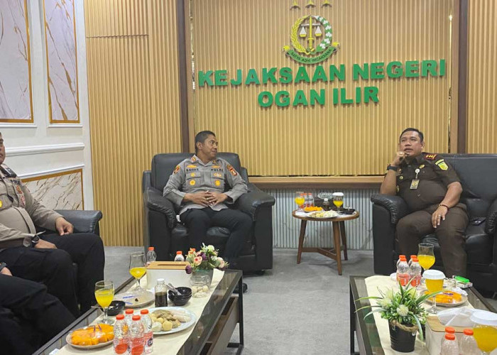 Temu Akrab Kapolres dan Kajari Ogan Ilir: Perkuat Komunikasi demi Ciptakan Situasi Kondusif