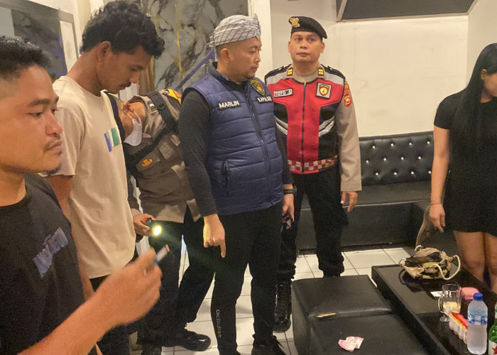 Razia Rutin Polsek Sungai Lilin Sasar Tempat Hiburan dan Kafe, Cegah Gangguan Kamtibmas