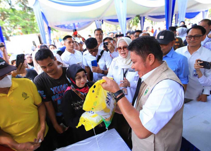 Stok Beras Sumsel Aman Hingga 10 Bulan ke Depan: Gubernur Herman Deru Minta Masyarakat Tidak Panik