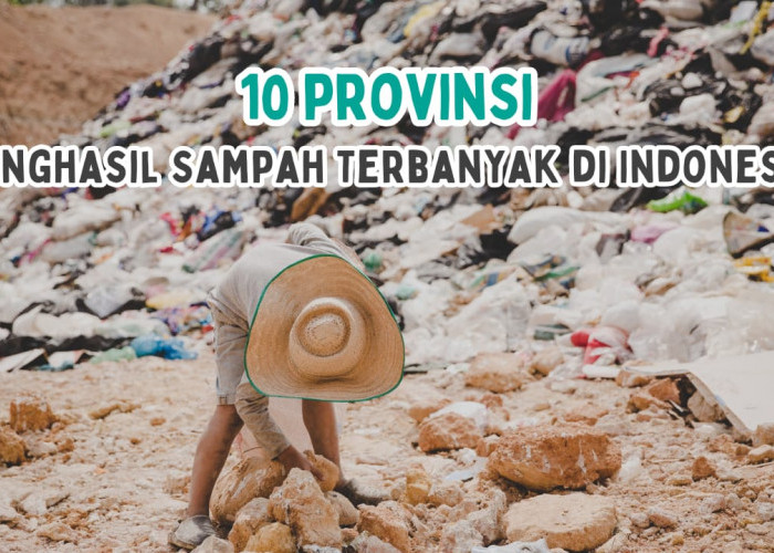 10 Provinsi Penghasil Sampah Terbanyak di Indonesia, Sumatera Selatan Urutan Berapa?