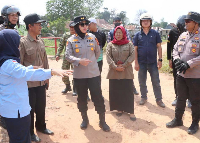 Atensi Serius Cegah Kebakaran Lahan: Kapolres Ogan Ilir Pimpin Langsung Patroli Rawan Karhutla di Pemulutan