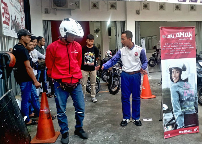 Astra Motor Sumsel Gelar Edukasi Safety Riding ke Komunitas Honda di Lahat