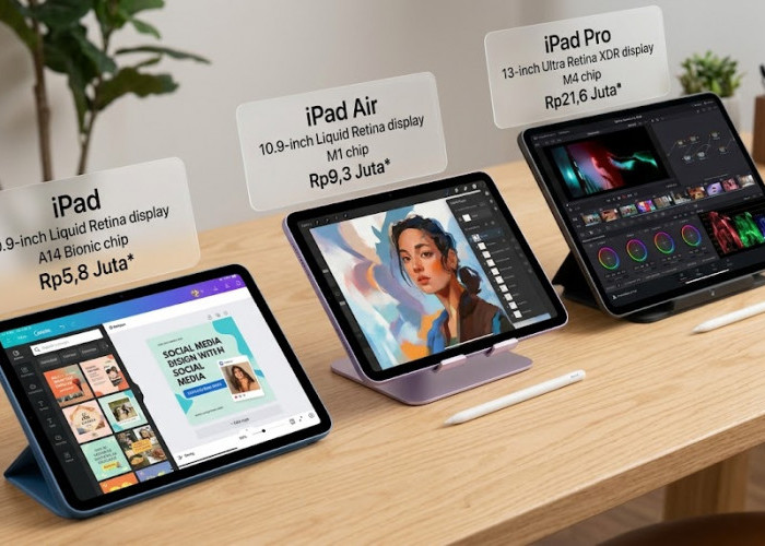 Andalan Kerja Mobile Tanpa Batas: Ini 3 Rekomendasi iPad Terbaik 2026 untuk Freelancer