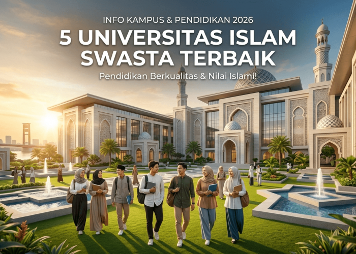 Makin Diminati! Ini Daftar 5 Universitas Islam Swasta Terbaik di Indonesia yang Tawarkan Kualitas Setara PTN