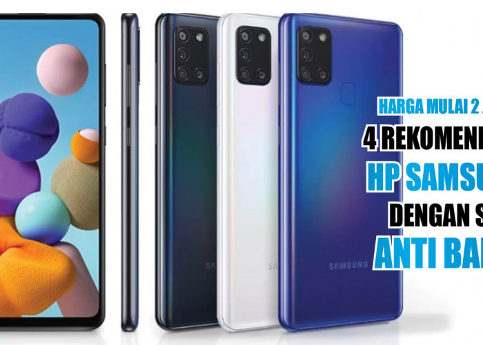 Harga Mulai 2 Jutaan! Ini 4 Rekomendasi Hp Samsung dengan Spek Anti Badai yang Wajib Kamu Punya