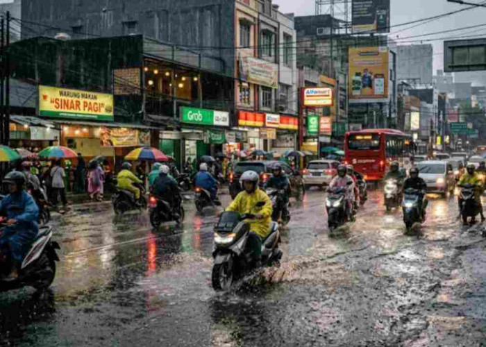 Jangan Lupa Payung! BMKG Prediksi Hujan Guyur Palembang dan Sejumlah Wilayah Sumsel Hari Ini