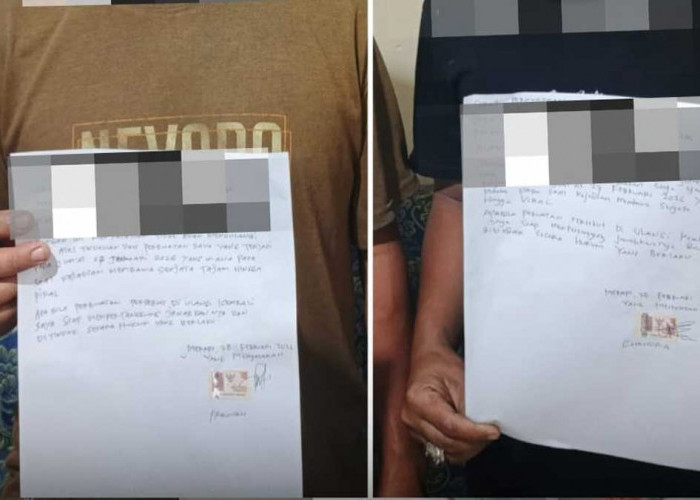 Tak Butuh Waktu Lama, Polsek Merapi Ringkus Dua Pria yang Paksa Sopir Truk Beli Air di Jalan