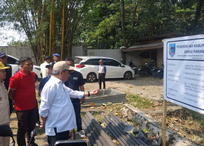 Beri Deadline 3 Bulan: Bupati Lahat Tinjau Langsung Proyek Revitalisasi Taman Rekreasi Ribang Kemambang