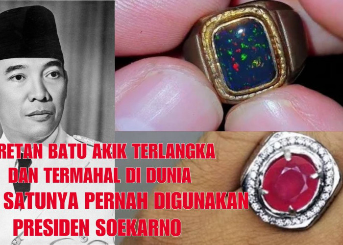 8 Batu Akik Terlangka dan Termahal di Dunia Jadi Pilihan Kolektor, No 3 Pernah Digunakan Presiden Soekarno