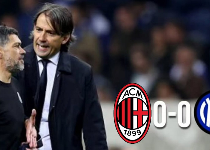 Penyesalan Inzaghi usai Inter Meraih Hasil Imbang Dramatis di Derby Milan