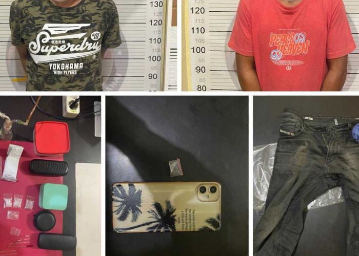 Polres Lahat Grebek Transaksi Narkoba di Kikim Timur, 14 Gram Sabu dan Ganja Disita