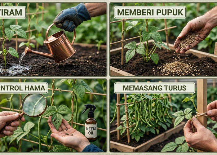 Cara Mudah Menanam Kacang Panjang di Pekarangan Rumah: Panen Melimpah dan Buah Lebat Hanya dalam 50 Hari