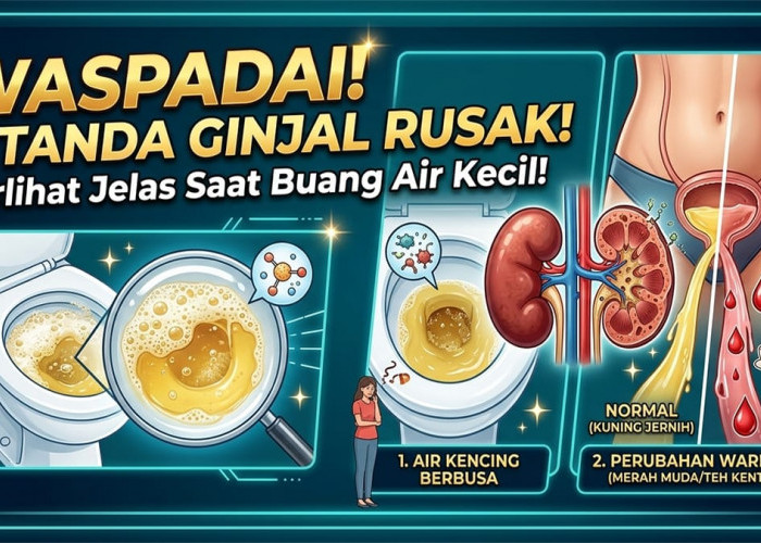 Kerap Diabaikan! 4 Perubahan pada Air Kencing Ini Jadi Sinyal Awal Ginjal Anda Sedang Mengalami Kerusakan