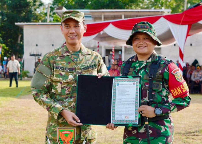 TMMD 128 Resmi Dibuka! Bupati Muchendi dan Kodim 0402/OKI Keroyok Pembangunan Pelosok Desa Pematang Sukatani