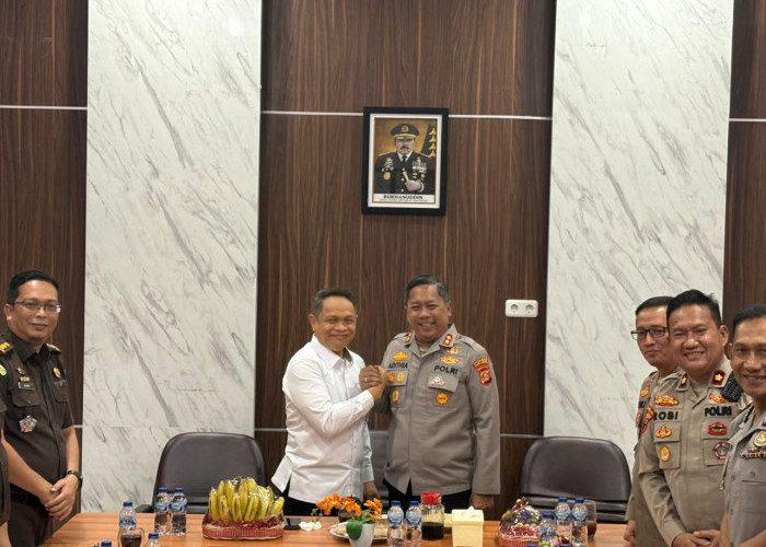 Bangun Komunikasi dan Kekompakan, Polres Lubuk Linggau Perkuat Sinergitas dengan Kodim dan Kejari