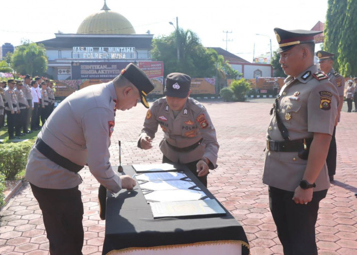 Ditakuti Para Pelaku Kriminalitas, Iptu Dedi Kurniawan Resmi Jabat Kapolsek Sungai Keruh