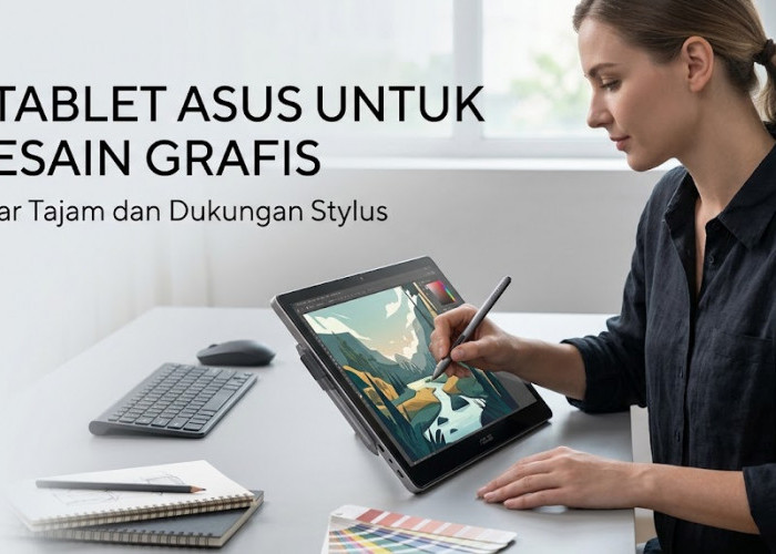 3 Pilihan Tablet ASUS Terbaik untuk Desain Grafis dan Kreator Konten 2026