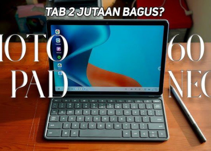 Dompet Aman Kerja Lancar! Moto Pad 60 Neo, Tablet Low Budget Performa Gahar yang Siap Libas Semua Deadline