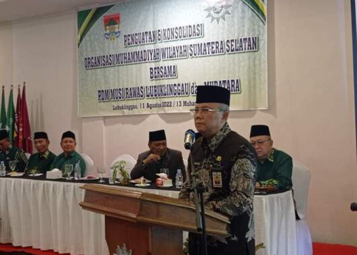 Wawako Lubuklinggau Buka Kegiatan Konsolidasi Muhammadiyah Wilayah Sumsel