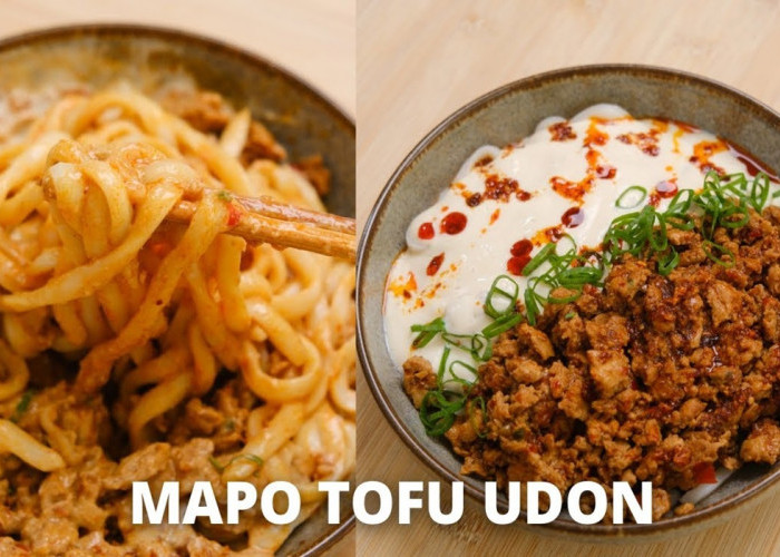 Tanpa Krim, Ini Rahasia Mapo Tofu Udon yang Creamy & Gurih!