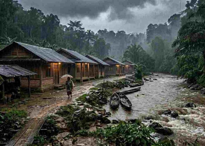 Hujan Merata Guyur Sumsel Hari Ini, Sejumlah Wilayah Waspada Petir