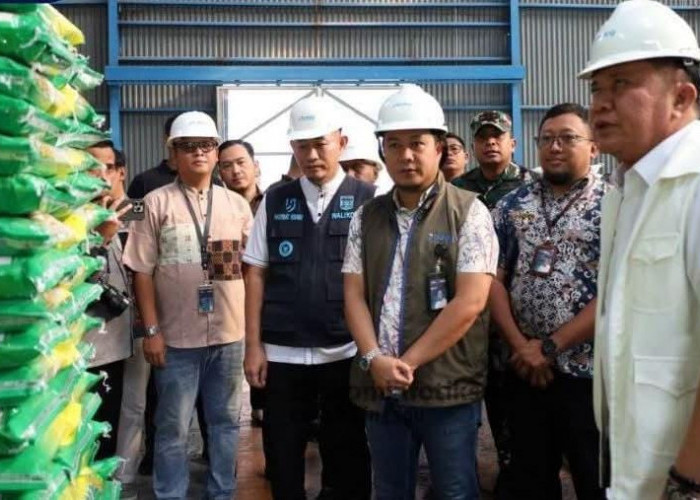 Gubernur Herman Deru Pastikan Beras Aman di Lubuk Linggau, Stok Bulog Capai 2.400 Ton