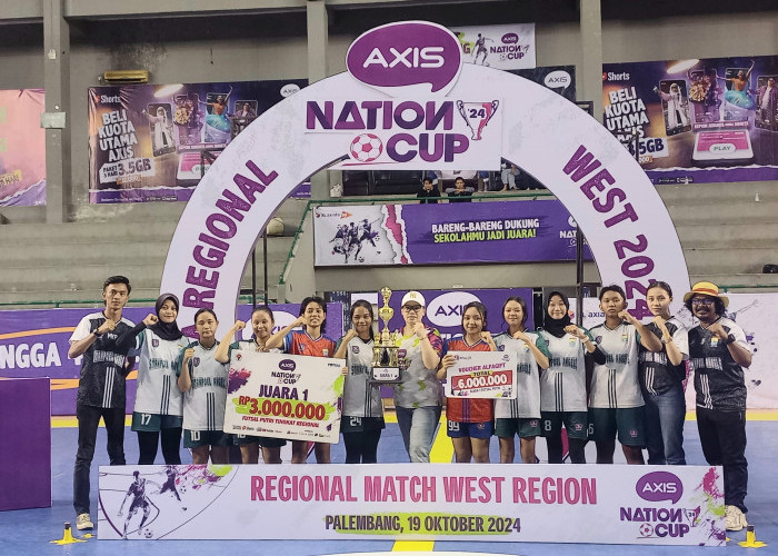 Grand Final AXIS Nation Cup 2024, SMAN 10 Palembang Siap Bertanding di Indonesia Arena GBK Jakarta