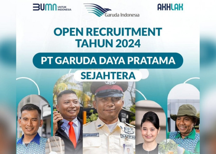 Tersedia 3 Posisi! PT Garuda Daya Pratama Sejahtera (GDPS) Buka Lowongan Kerja Terbaru Lulusan SMA SMK D3 S1