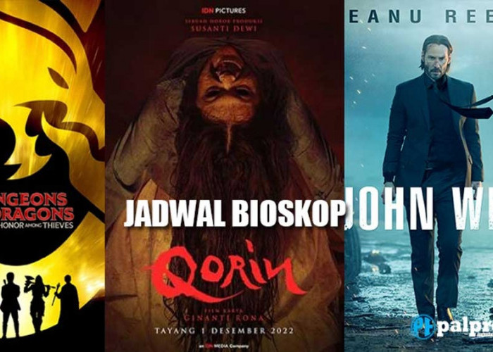 Harga Tiket dan Jadwal Bioskop di Palembang Rabu 29 Maret: Ada Film Dungeons & Dragons: Honor Among Thieves