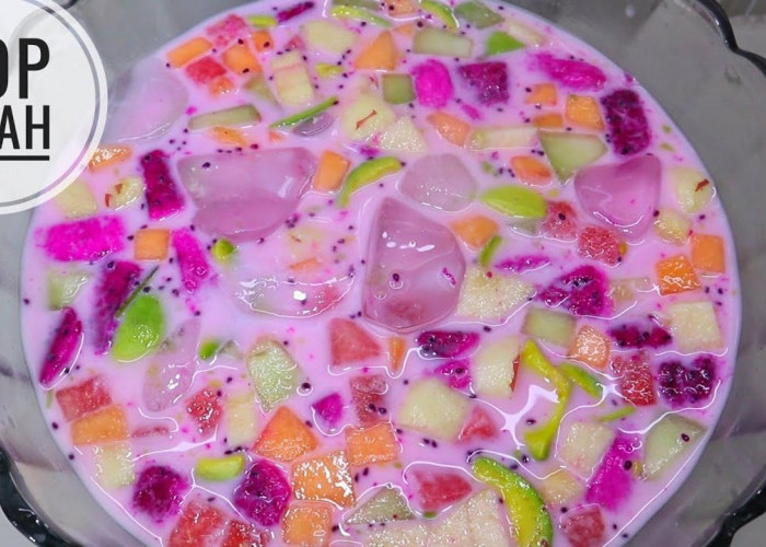 Minuman Es Buah Segar Hidangan Takjil Ramadan 2023, Segar, Sehat dan Mudah Dibuat